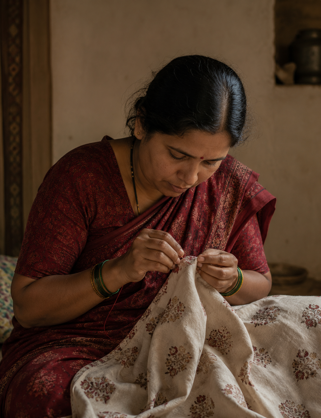 Kantha Stitch