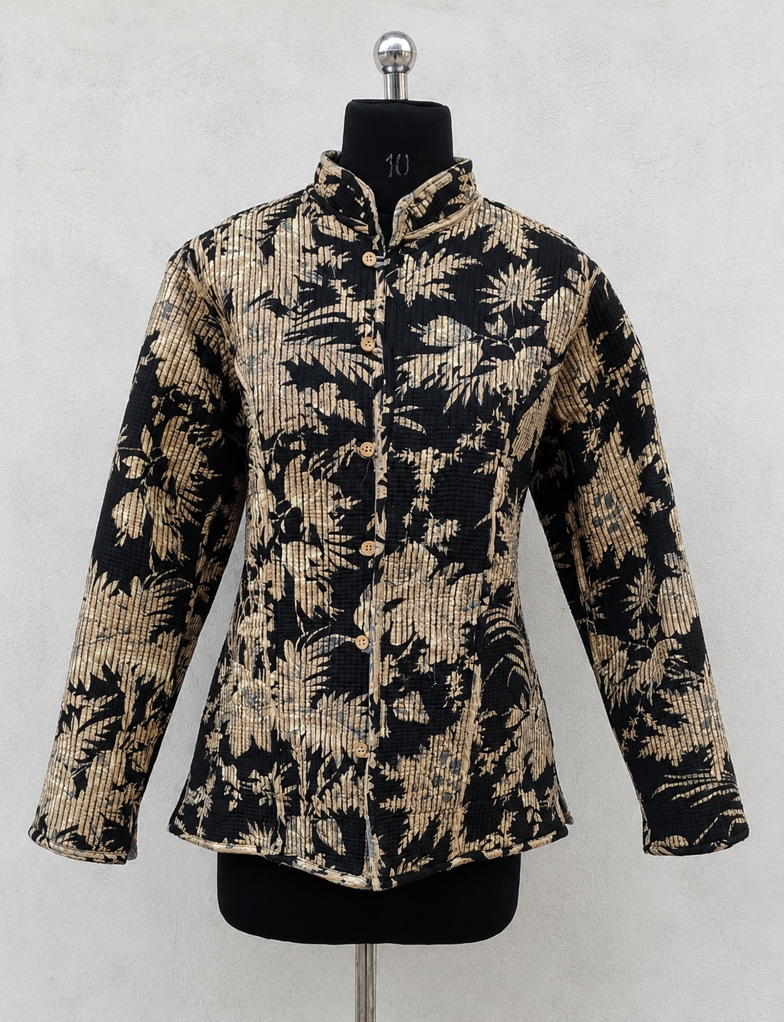 Buttoned Reversible Jacket Color Option 4