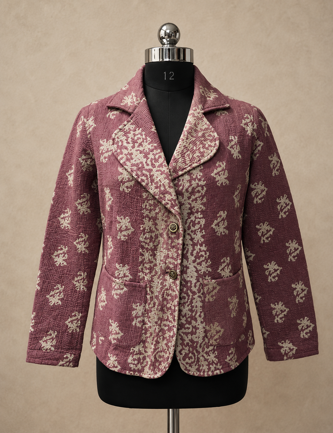 Vintage Style Kantha Jacket Color Option 2