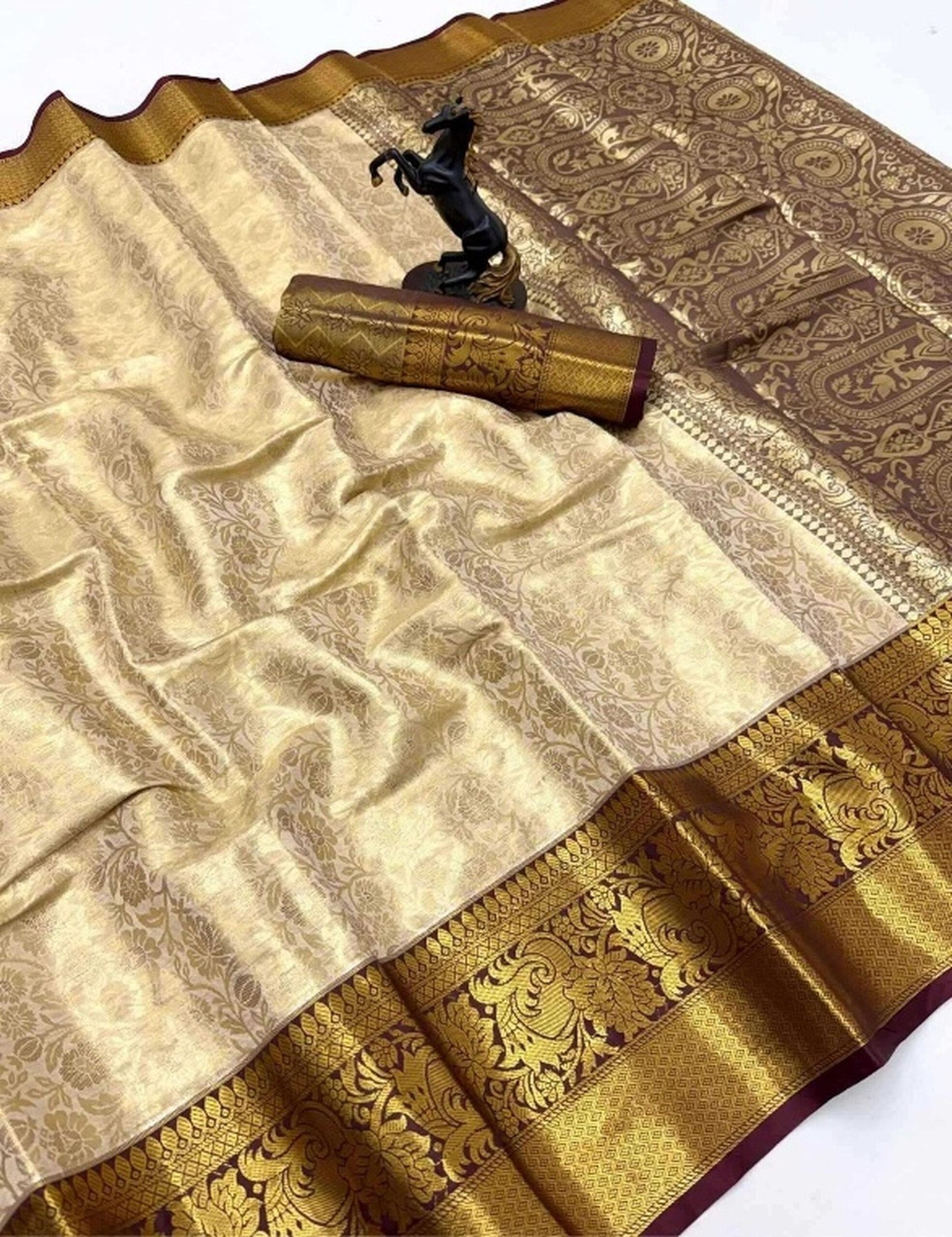 Kanjivaram Silk Saree Colour Option 1