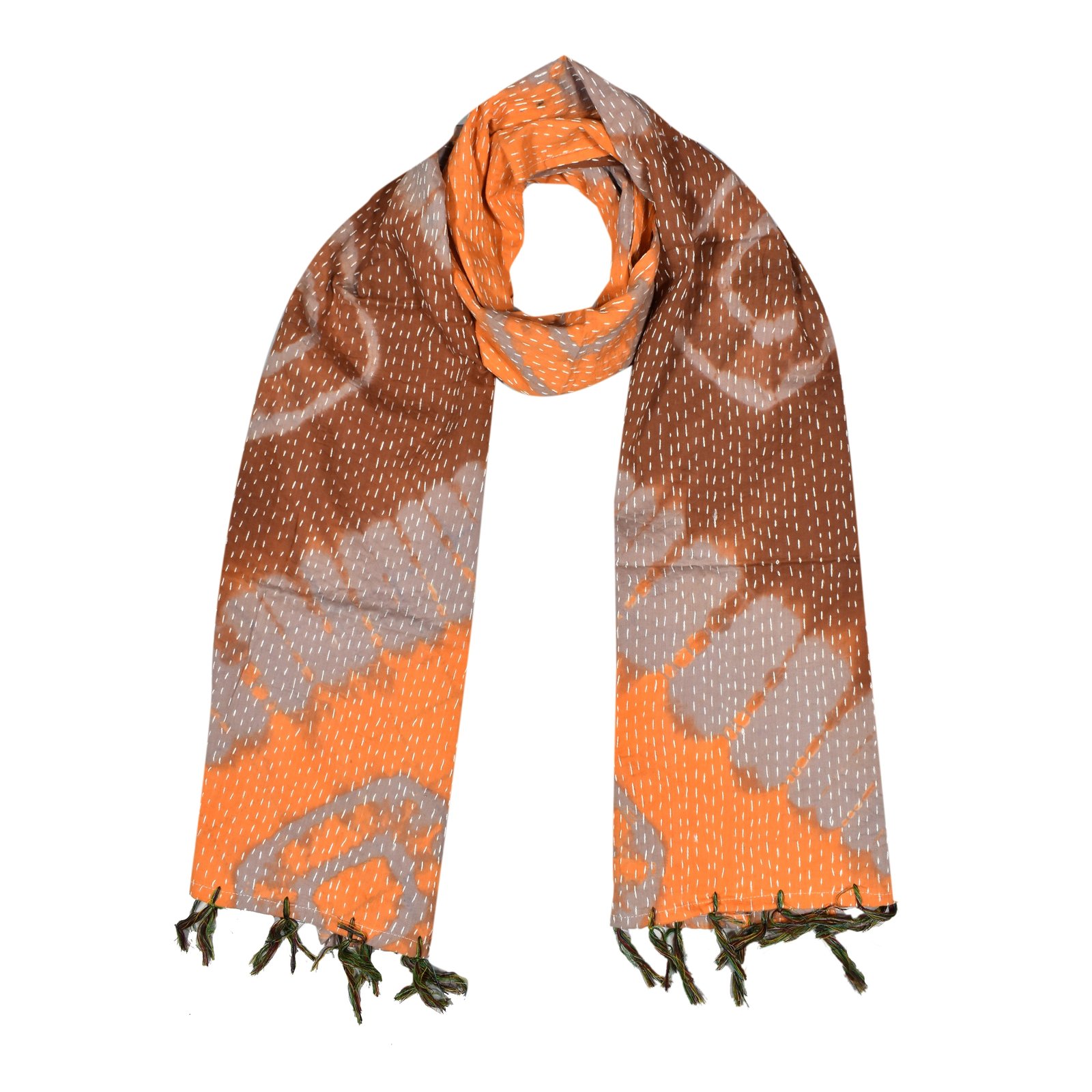 Cotton Kantha Scarves Colour Option 1