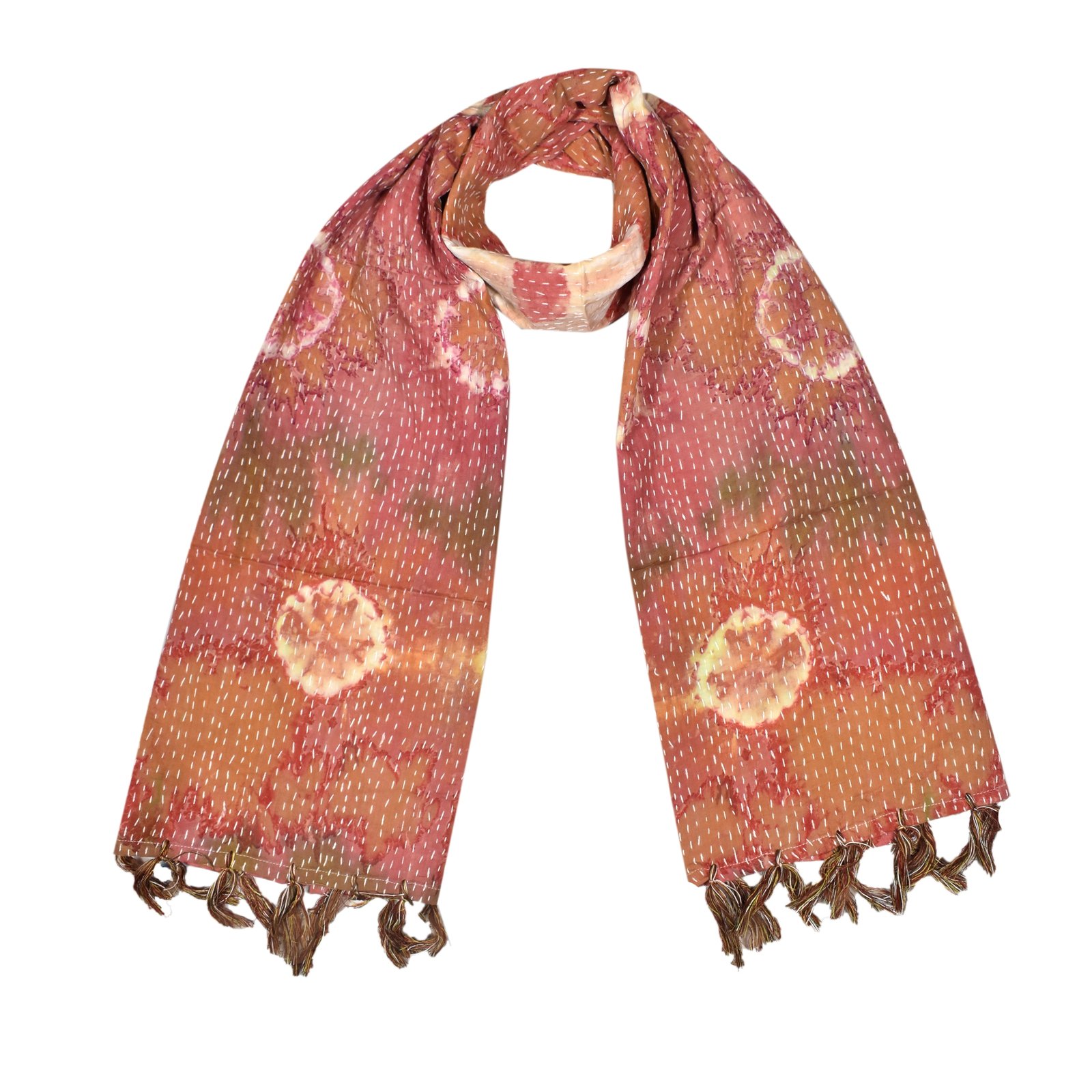 Cotton Kantha Scarves Colour Option 2