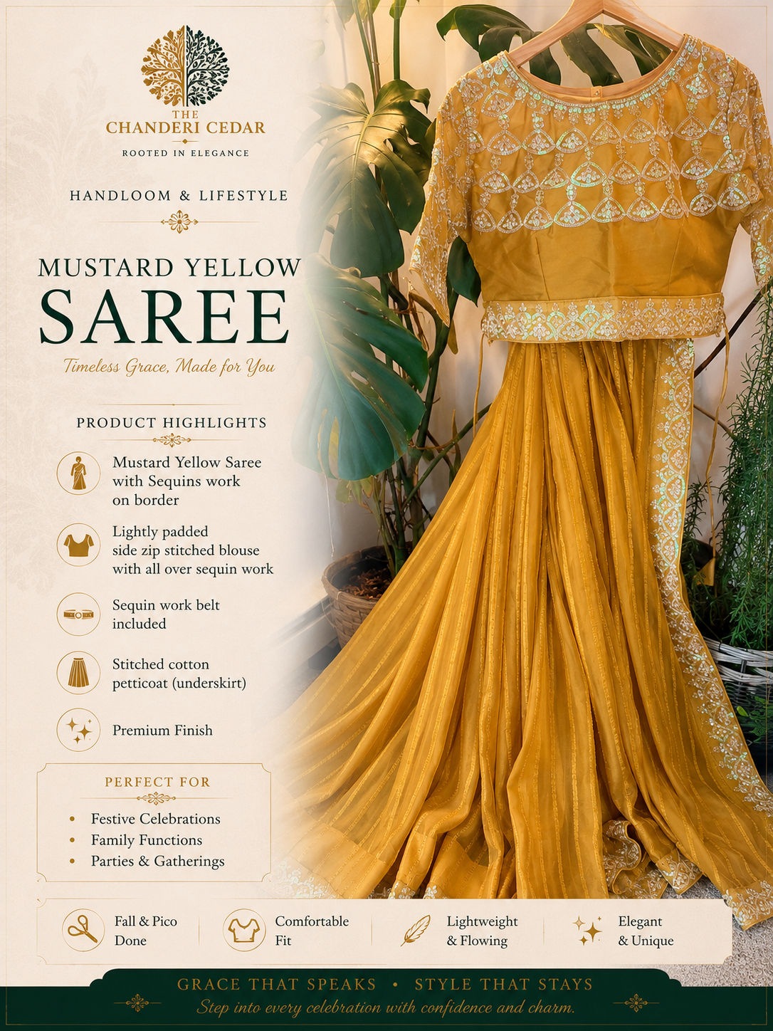 Party Wear Saree Colour Option 4