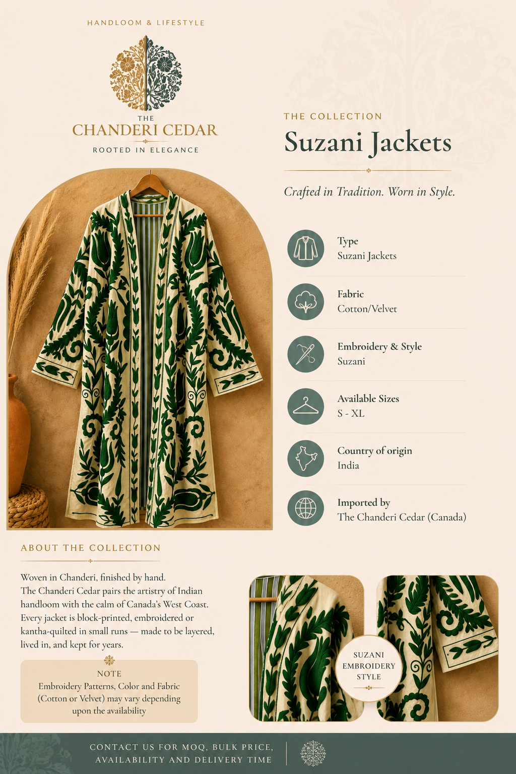 Suzani Jacket Detail